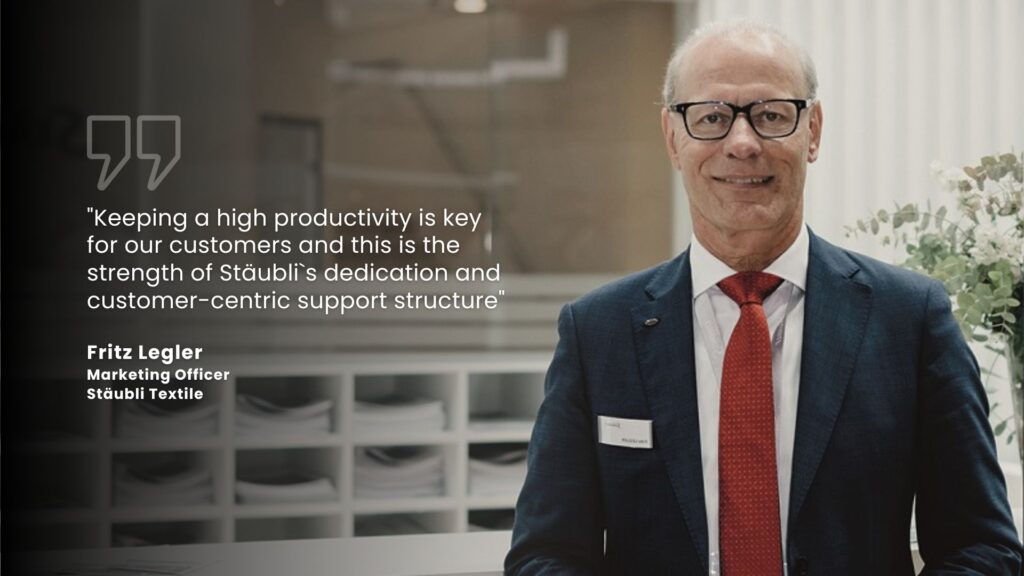 Fritz Legler – Marketing Officer Staubli Textile
